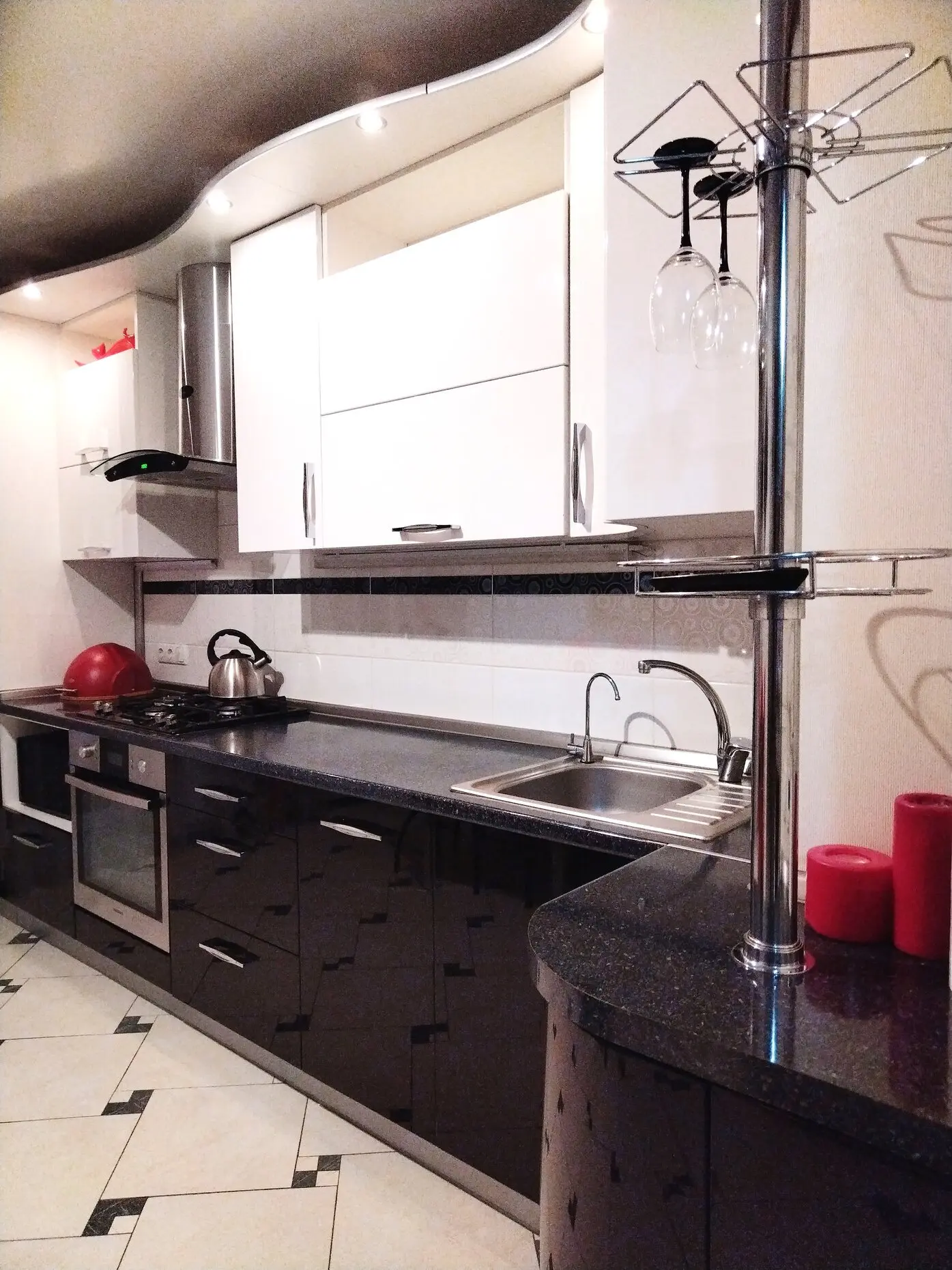 Interior of apartment for daily rent, Lida, Cooperative street 50